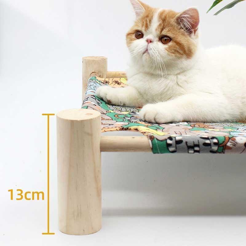 Catvera Elevated Summer Cat Hammock - Image 16|||PROMPT|||Original clean product image