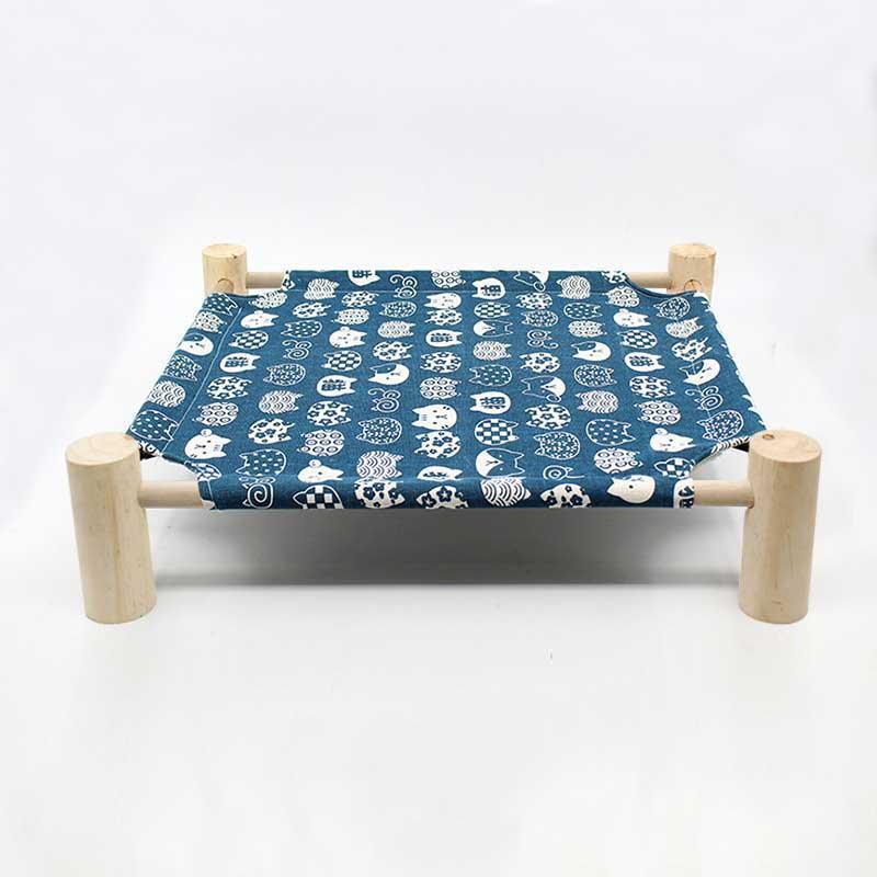 Catvera Elevated Summer Cat Hammock - Image 7|||PROMPT|||Original clean product image