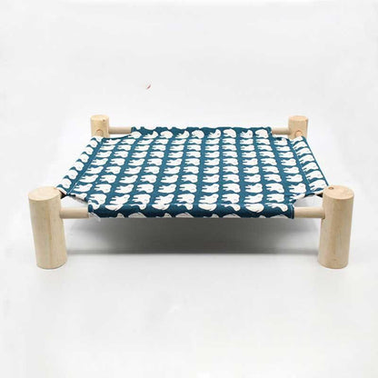 Catvera Elevated Summer Cat Hammock - Image 9|||PROMPT|||Original clean product image