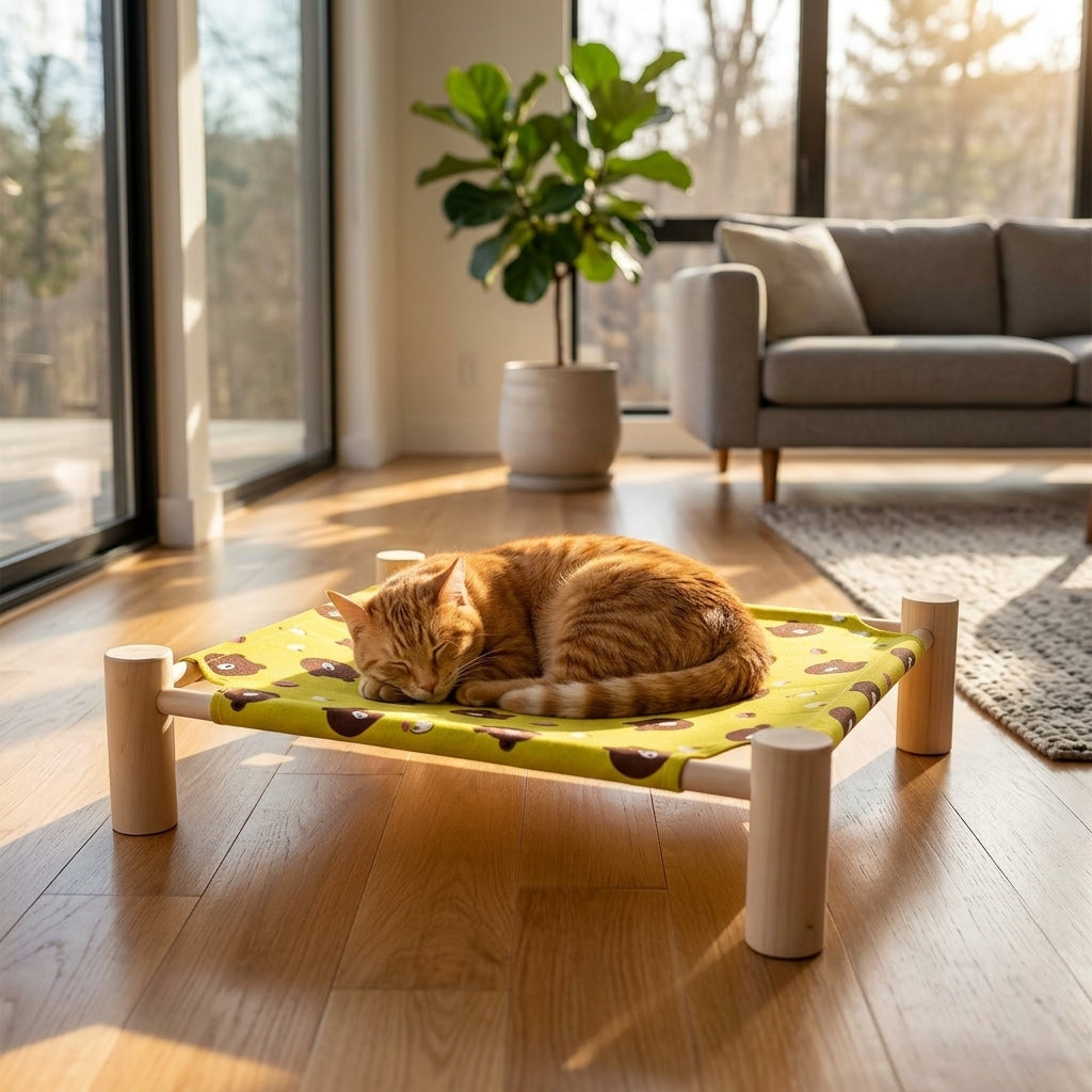 Catvera Elevated Summer Cat Hammock - Main Product Image