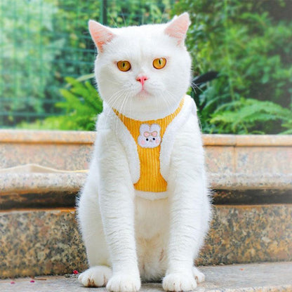 Catvera Escape Proof Cat Harness Vest - Image 5|||PROMPT|||Original clean product image