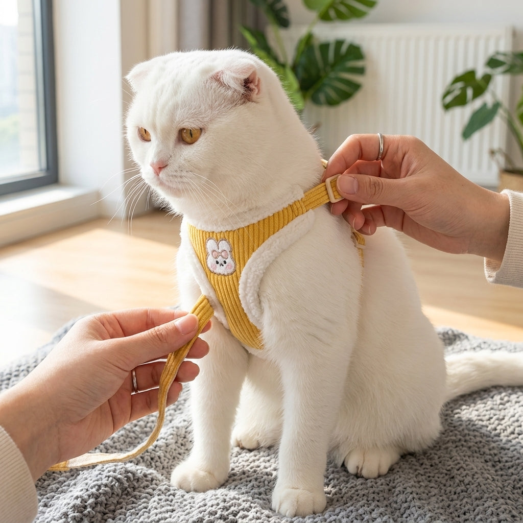 Catvera Escape Proof Cat Harness Vest - Perfect Fit System