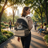Catvera Expandable Cat Carrier Backpack - Main Product Image