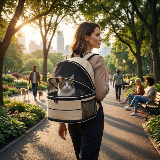 Catvera Expandable Cat Carrier Backpack - Main Product Image