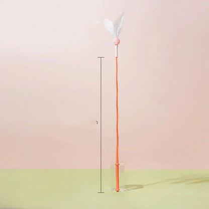 Catvera Feather Wand Interactive Toy - Image 4|||PROMPT|||Original clean product image