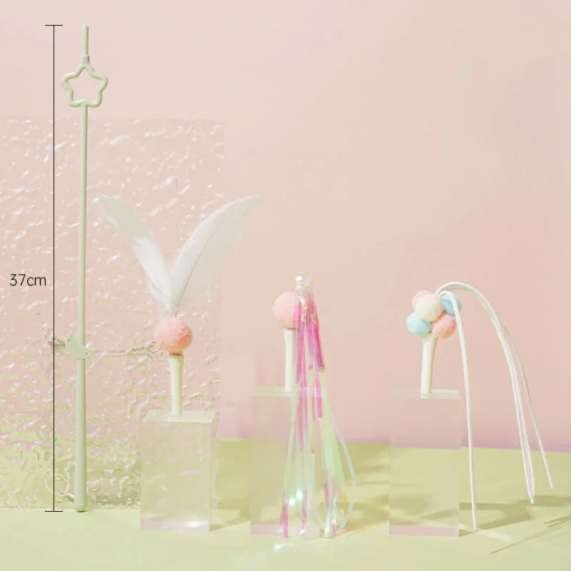 Catvera Feather Wand Interactive Toy - Image 7|||PROMPT|||Original clean product image