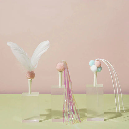 Catvera Feather Wand Interactive Toy - Image 9|||PROMPT|||Original clean product image
