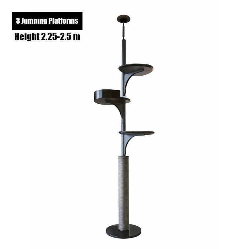 Catvera Floor to Ceiling Cat Tree - Image 1|||PROMPT|||Original clean product image