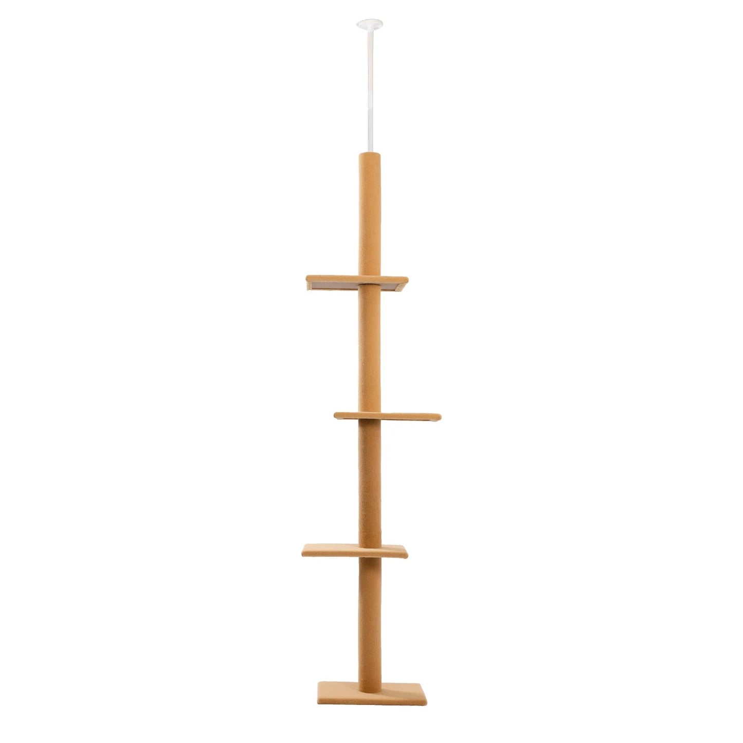 Catvera Floor to Ceiling Cat Tree - Image 10|||PROMPT|||Original clean product image
