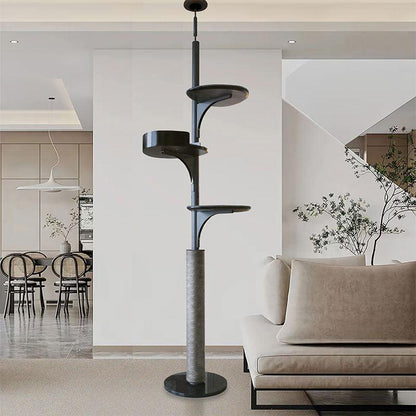 Catvera Floor to Ceiling Cat Tree - Image 14|||PROMPT|||Original clean product image