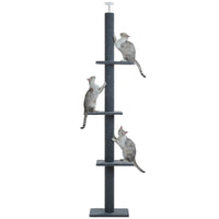 Catvera Floor to Ceiling Cat Tree - Image 1|||PROMPT|||Original clean product image