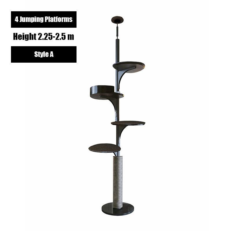 Catvera Floor to Ceiling Cat Tree - Image 2|||PROMPT|||Original clean product image