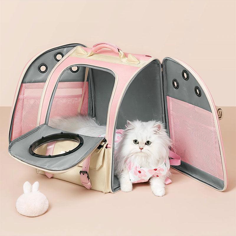 Catvera Foldable Bubble Cat Carrier - Image 14|||PROMPT|||Original clean product image