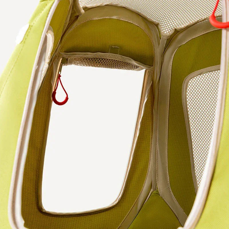 Catvera Foldable Outdoor Cat Tent - Image 5|||PROMPT|||Original clean product image