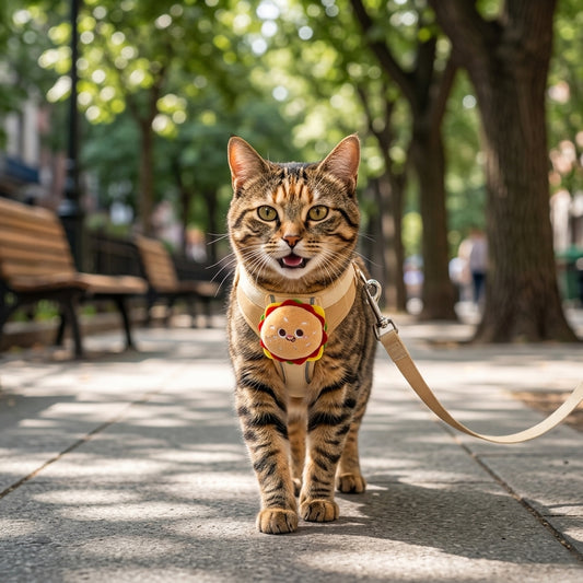 Catvera Food Design Cat Harness Leash - Main Product Image