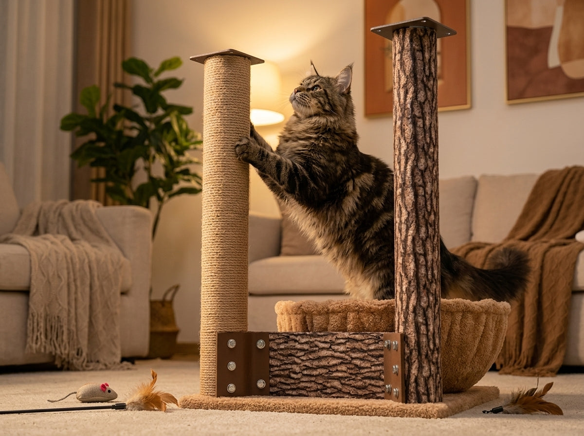 Catvera Forest Cat Climbing Tree - Built to Survive the Most Playful Cats
