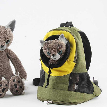 Catvera Front Chest Cat Carrier Backpack - Image 8|||PROMPT|||Original clean product image