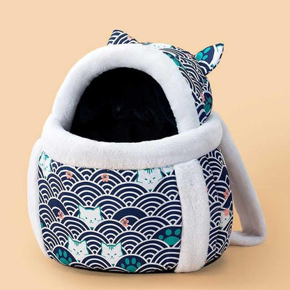 Catvera Front Facing Cat Carrier Backpack - Image 10|||PROMPT|||Original clean product image
