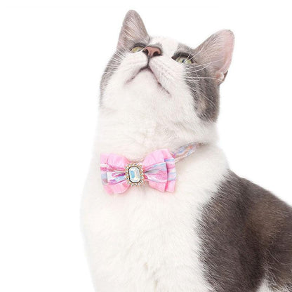 Catvera Gemstone Breakaway Cat Collar - Image 6|||PROMPT|||Original clean product image