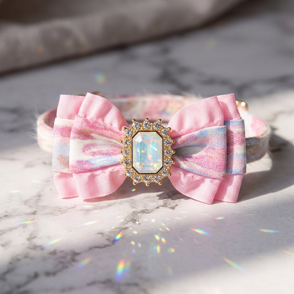 Catvera Gemstone Breakaway Cat Collar - Glamorous Design Features