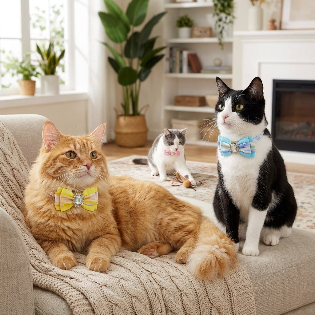 Catvera Gemstone Breakaway Cat Collar - Perfect Fit Technology