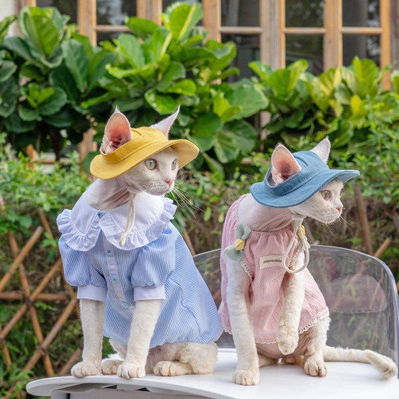 Catvera Hairless Cat Sun Hat - Image 20|||PROMPT|||Original clean product image