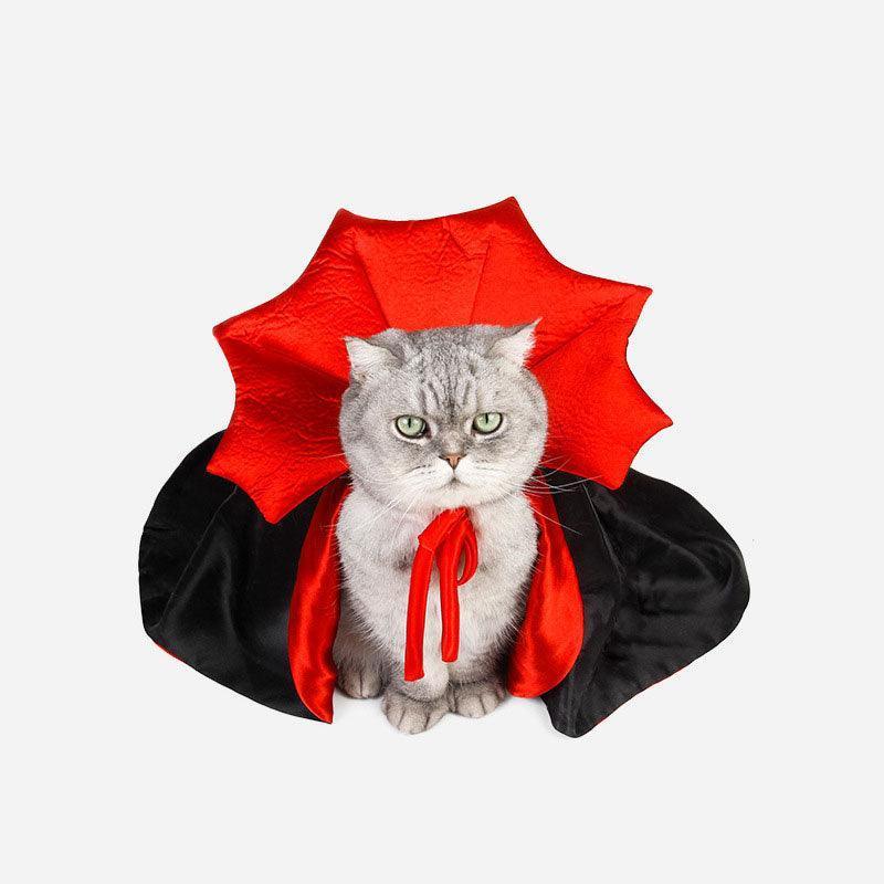 Catvera Halloween Vampire Cat Cape - Image 3|||PROMPT|||Original clean product image