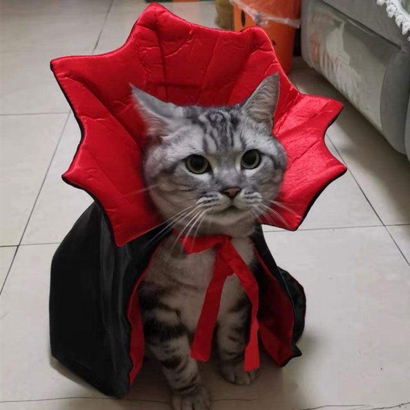 Catvera Halloween Vampire Cat Cape - Image 6|||PROMPT|||Original clean product image