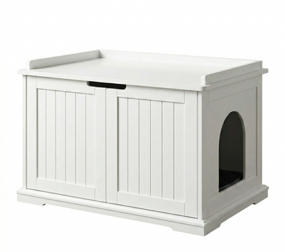 Catvera Hidden Litter Box Cabinet - Image 1|||PROMPT|||Original clean product image