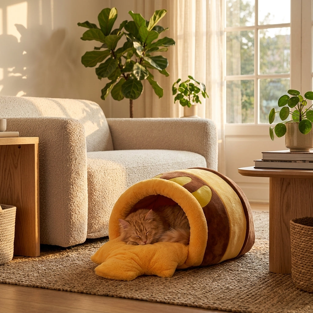 Catvera Honey Jar Cat Tunnel - Main Product Image