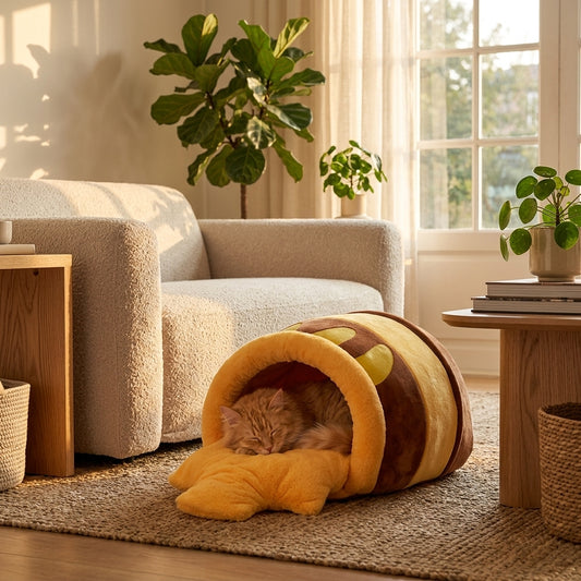 Catvera Honey Jar Cat Tunnel - Main Product Image