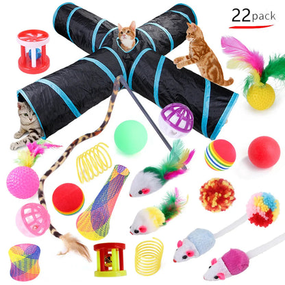 Catvera Interactive Cat Toy Set - Image 6|||PROMPT|||Original clean product image
