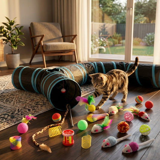 Catvera Interactive Cat Toy Set - Main Product Image