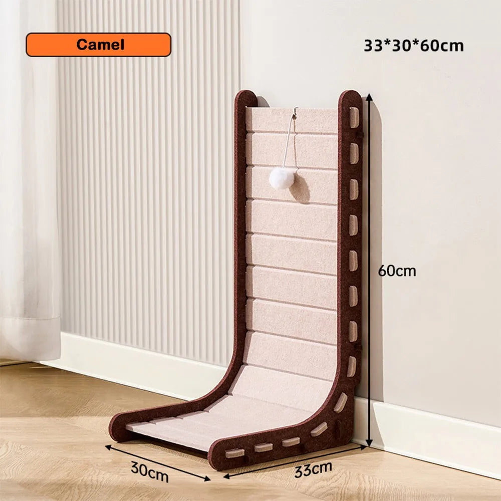 Catvera L-Shape Vertical Scratch Tower - Image 7|||PROMPT|||Original clean product image
