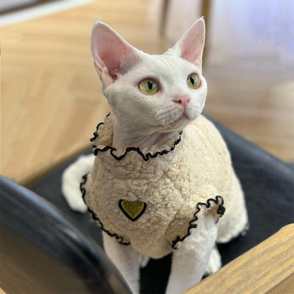 Catvera Lambswool Hairless Cat Sweater - Image 2|||PROMPT|||Original clean product image