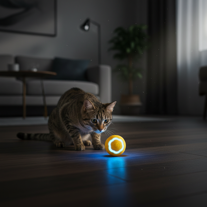 Catvera LED Smart Ball Toy - Main Product Image