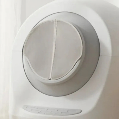 Catvera Litter Box Privacy Curtain - Image 5|||PROMPT|||Cleaned image. Original analysis: Found 1 brand name embossed on the product itself