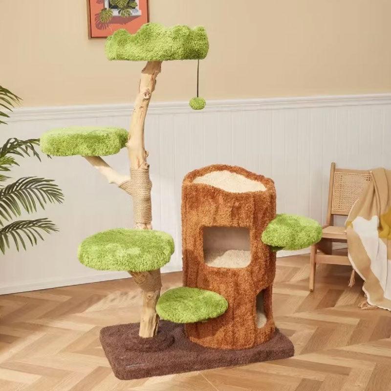 Catvera Luxury Multi-Level Cat Tree - Image 14|||PROMPT|||Original clean product image