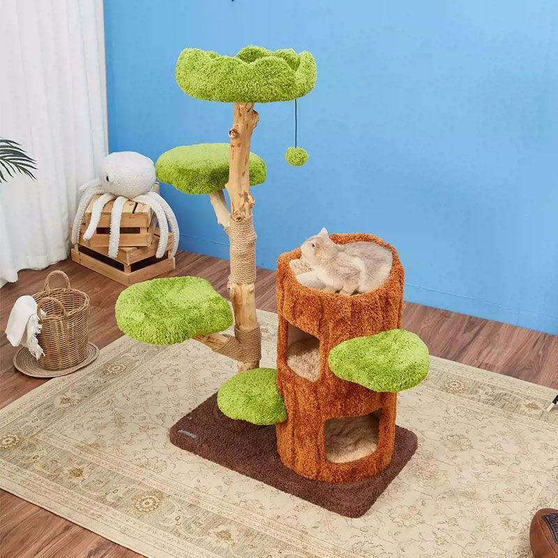 Catvera Luxury Multi-Level Cat Tree - Image 15|||PROMPT|||Original clean product image