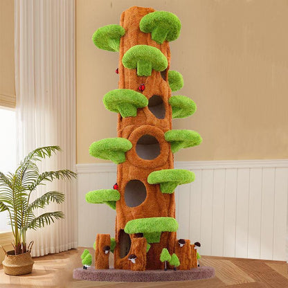 Catvera Luxury Multi-Level Cat Tree - Image 16|||PROMPT|||Original clean product image