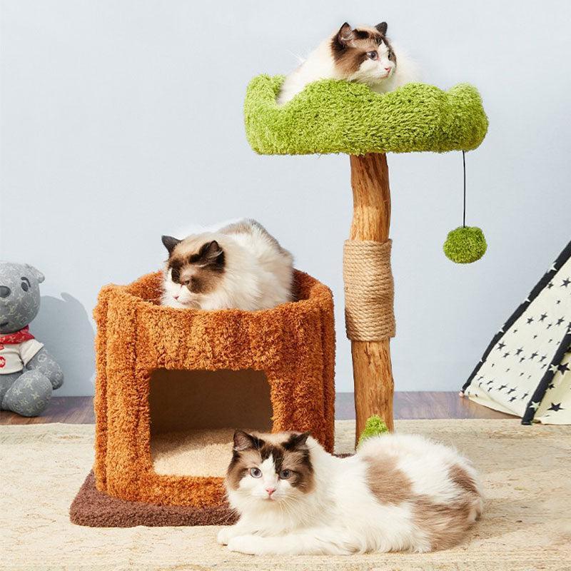 Catvera Luxury Multi-Level Cat Tree - Image 2|||PROMPT|||Original clean product image
