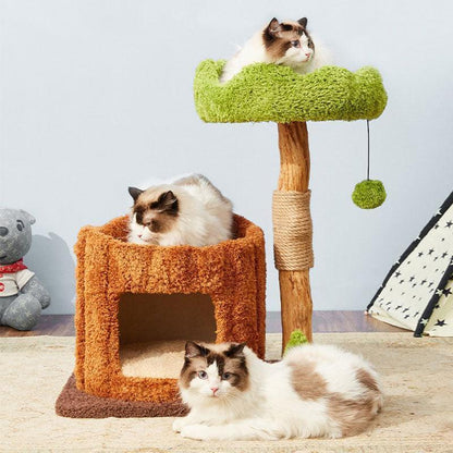 Catvera Luxury Multi-Level Cat Tree - Image 2|||PROMPT|||Original clean product image
