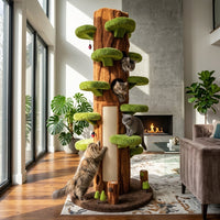 Catvera Luxury Tree Cat Climbing Tower - Image 1|||PROMPT|||Original clean product image