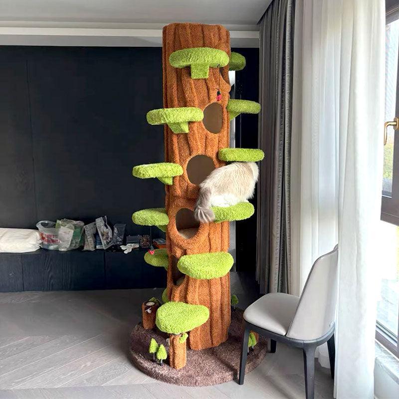 Catvera Luxury Tree Cat Climbing Tower - Image 12|||PROMPT|||Original clean product image
