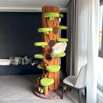 Catvera Luxury Tree Cat Climbing Tower - Image 12|||PROMPT|||Original clean product image
