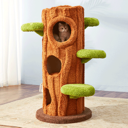 Catvera Luxury Tree Cat Climbing Tower - Image 14|||PROMPT|||Original clean product image