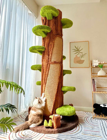 Catvera Luxury Tree Cat Climbing Tower - Image 2|||PROMPT|||Original clean product image