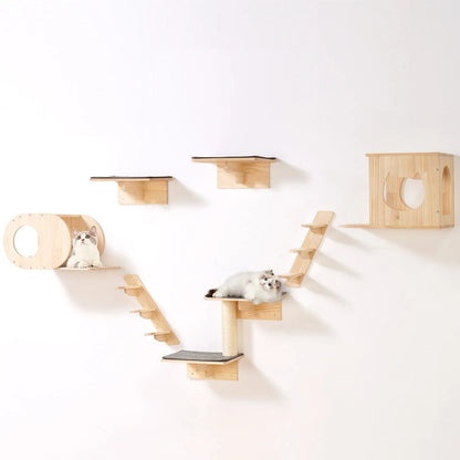 Catvera Modular Cat Wall Climbing System - Image 1|||PROMPT|||Original clean product image