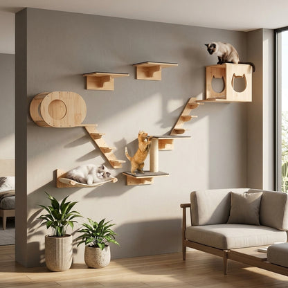 Catvera Modular Cat Wall Climbing System - Main Product Image
