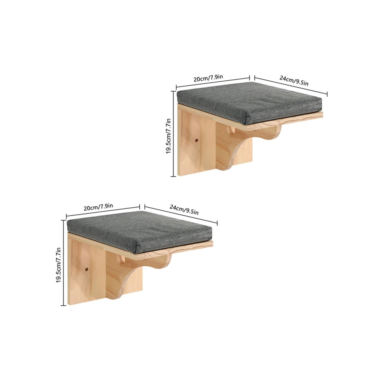 Catvera Modular Wall Cat Climbing System - Image 12|||PROMPT|||Original clean product image